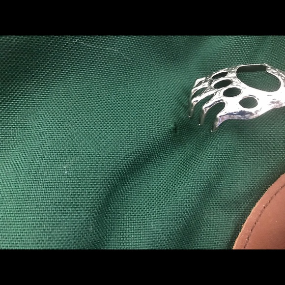 L L Bean Green Canvas Travel Luggage Suitcase Vtg - Picture 5 of 11